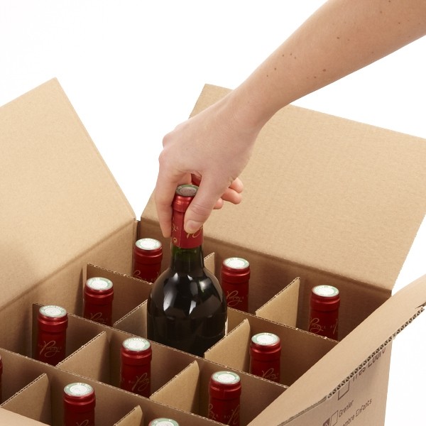 Carton pour bouteilles  Déménagez en toute sérénité avec Loubox